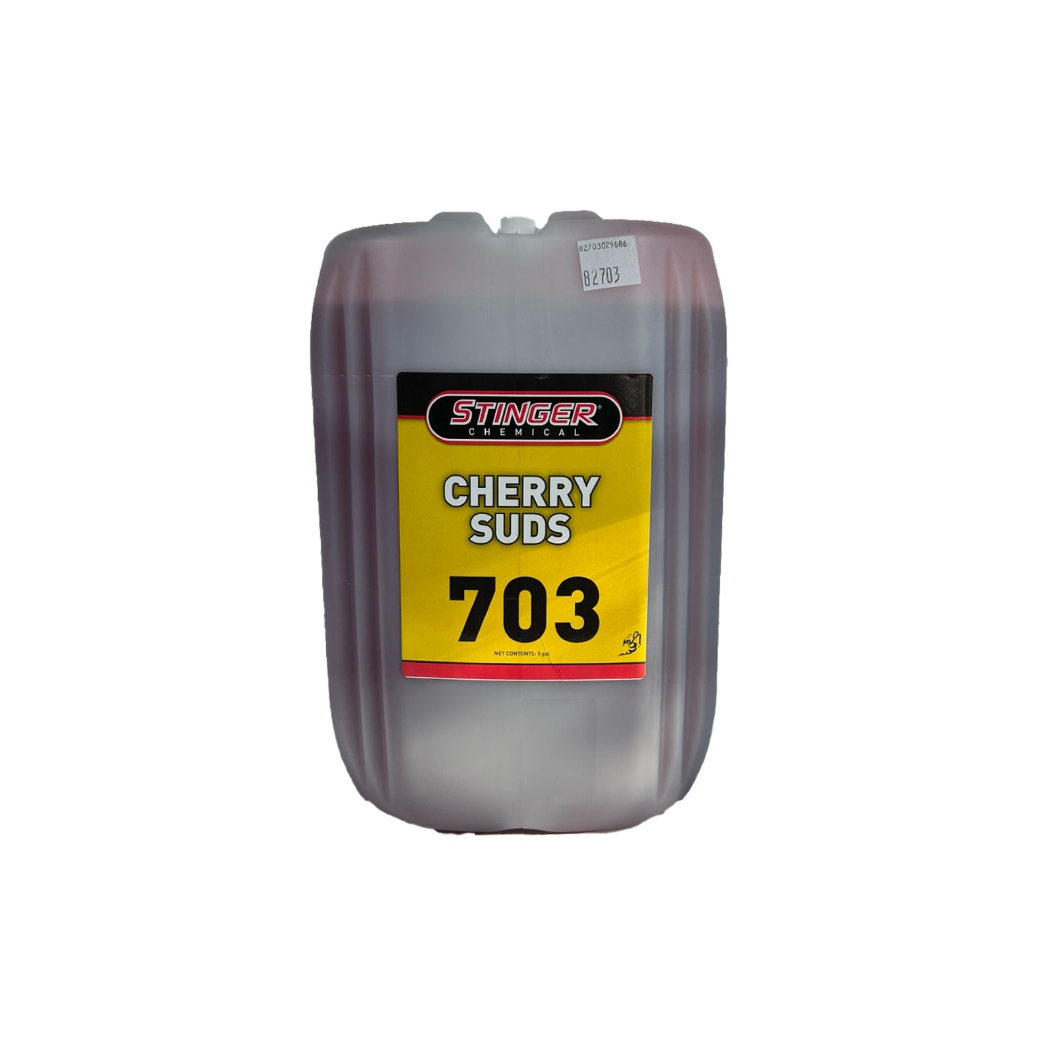 Stinger 703 CHERRY SUDS is a thick, high-foaming soap that safely lifts grime with long-lasting foam; ideal for foam cannons.