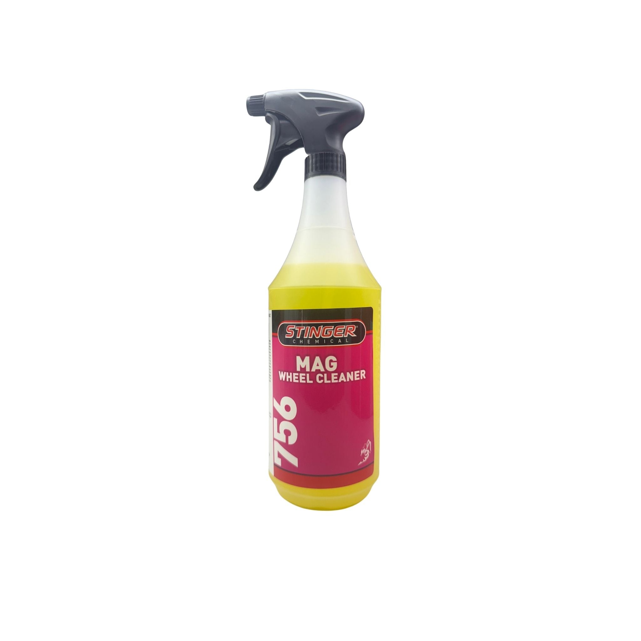 STINGER 756 Spray bottle of Stinger Mag Wheel Cleaner on a white background