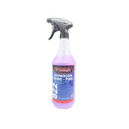 32 OZ Bottle of Stinger 822 SHOWROOM SHINE that removes smudges and dust, leaving a glossy finish with a tropical scent.