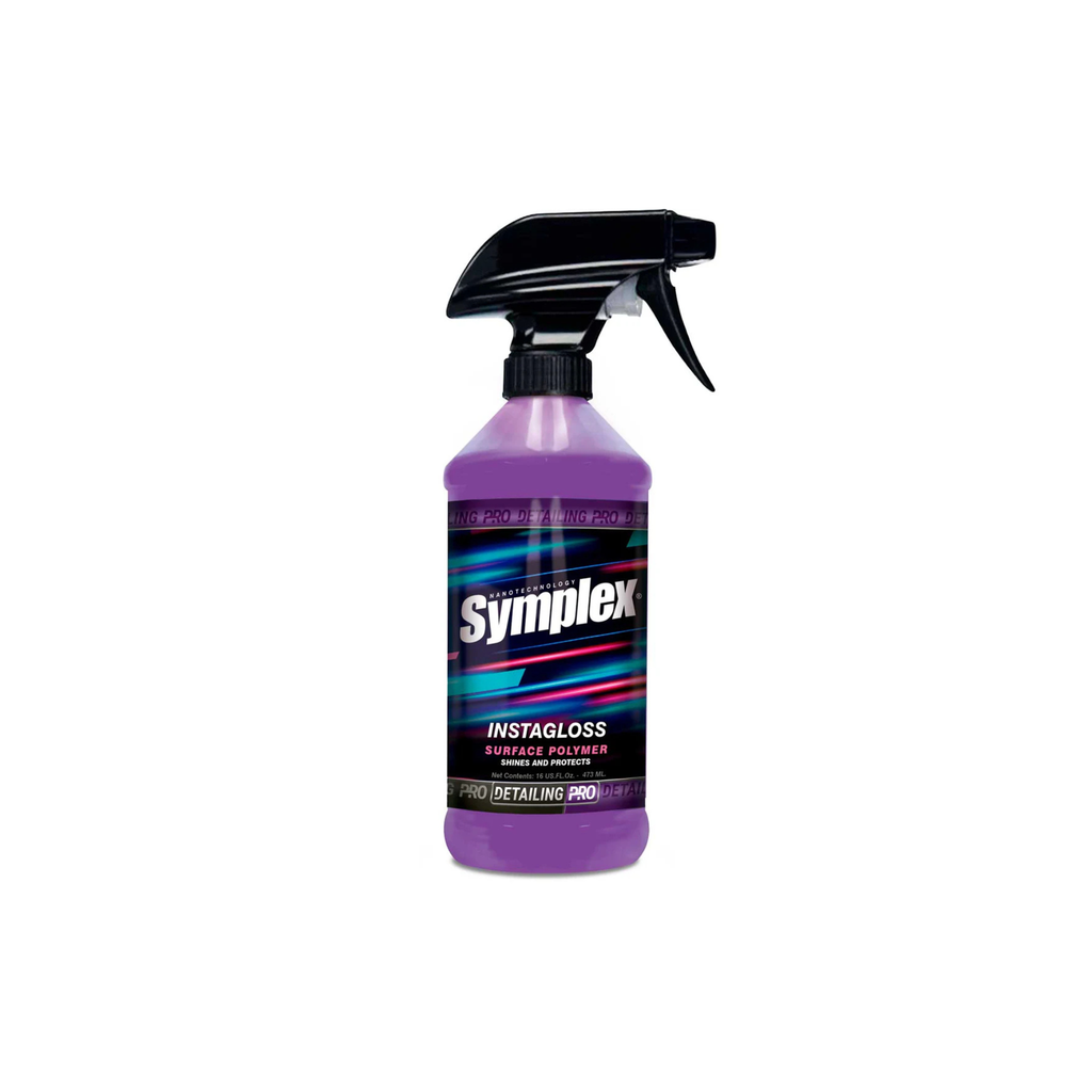 Symplex Instagloss Professional Quick Detailer for fast gloss enhancement, light cleaning, and streak-free finish.