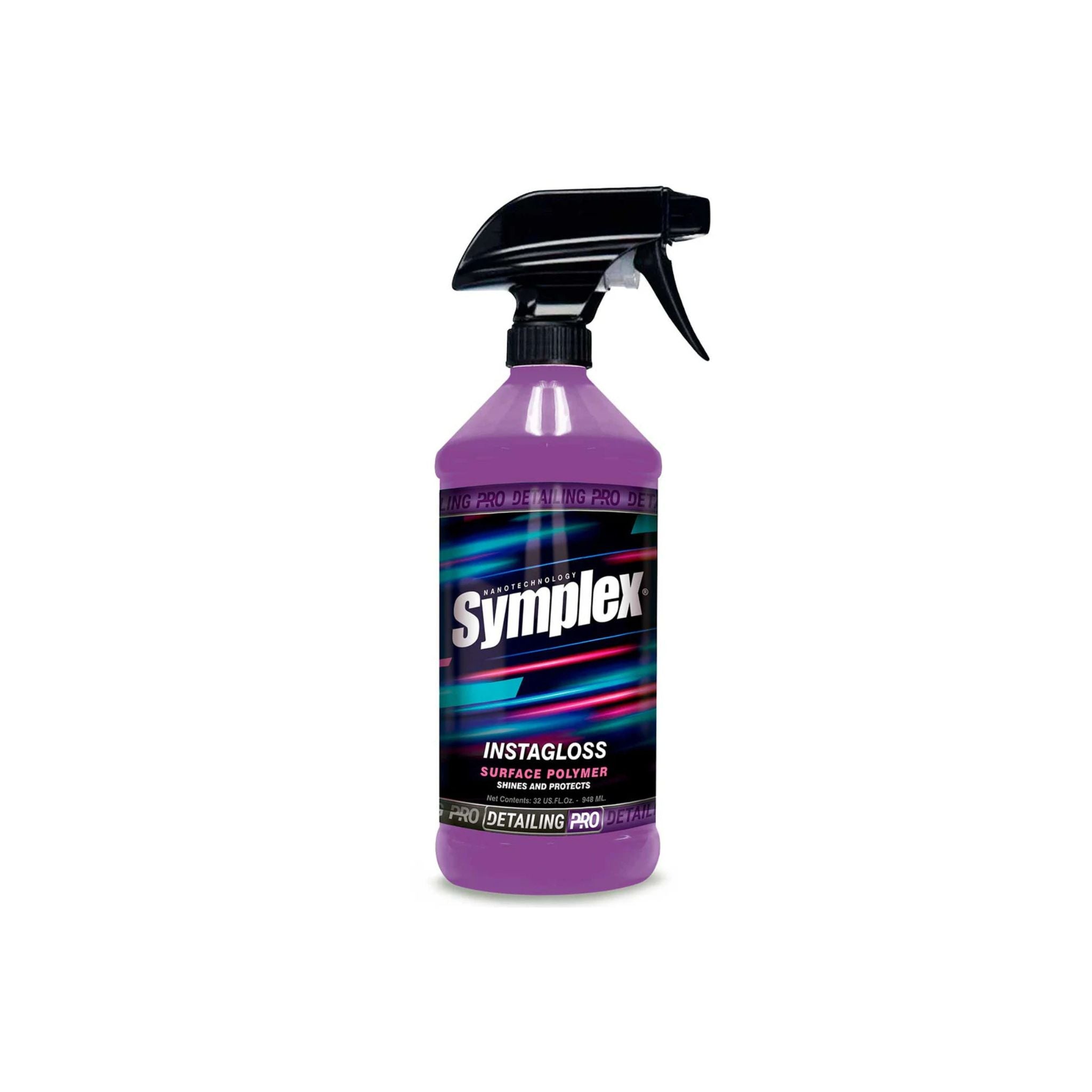 Symplex Instagloss Professional Quick Detailer for fast gloss enhancement, light cleaning, and streak-free finish.