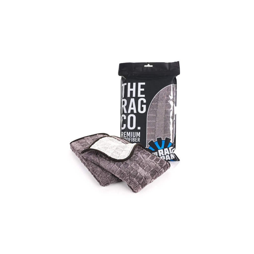 The Rag Company Gauntlet Drying Towel for fast, absorbent, and safe drying of vehicle surfaces.