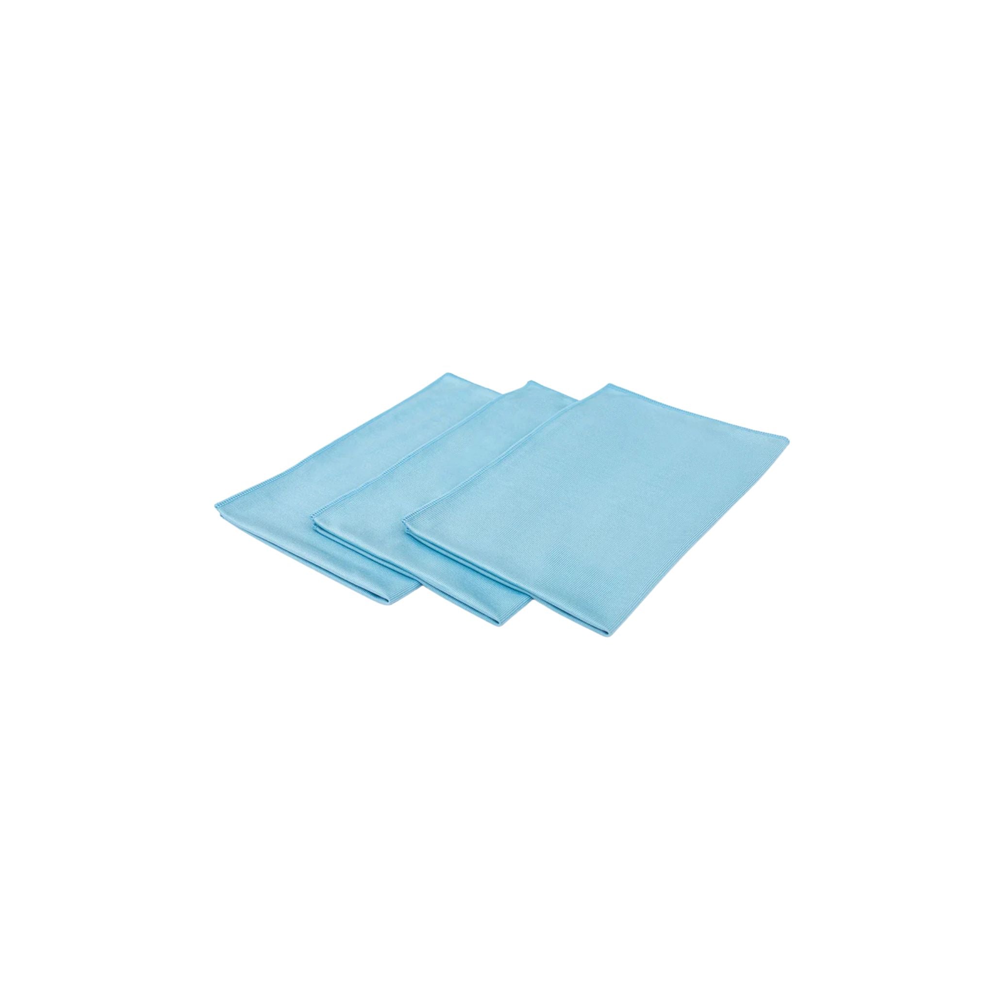 The Rag Company Glass & Window Towel 16x24 for streak-free cleaning of glass, mirrors, and clear surfaces.