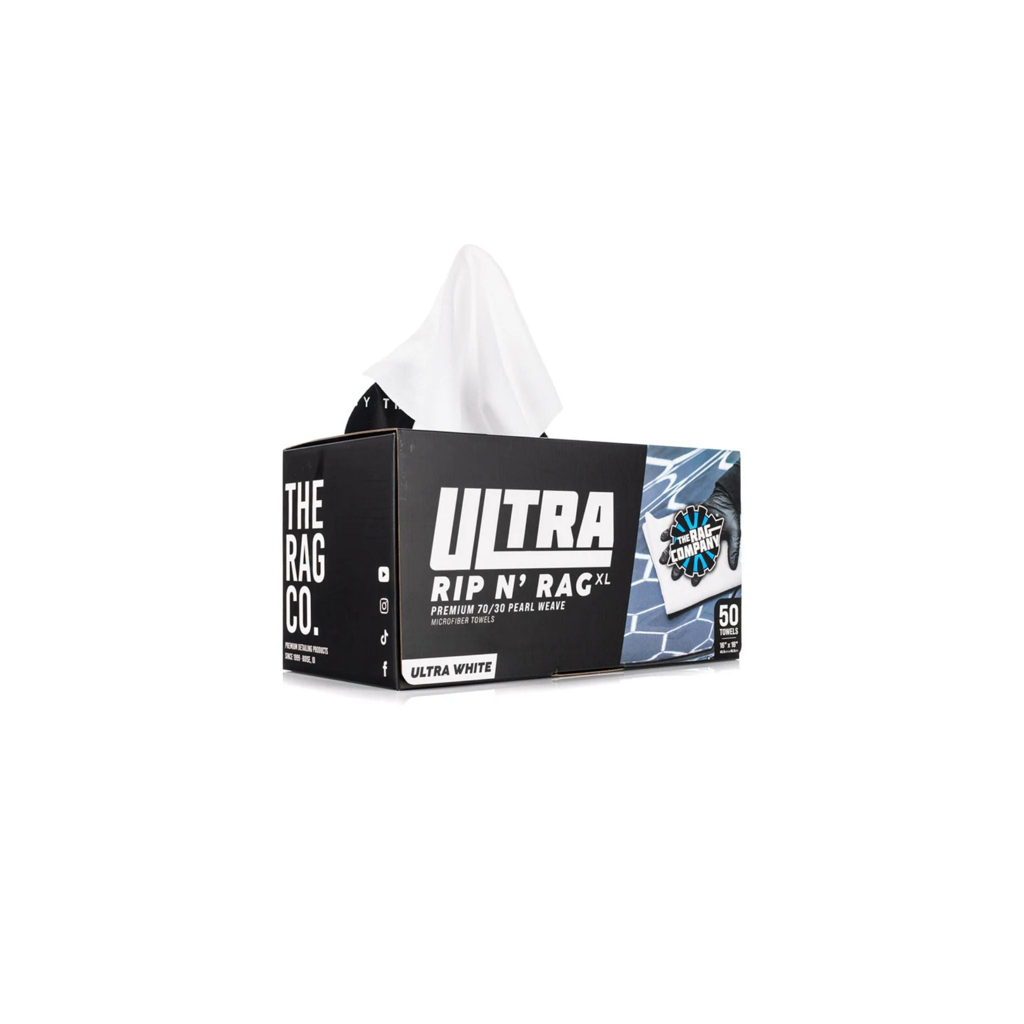 Rip The Rag The Rag Company ULTRA RIP N' RAG XL Multi-Purpose Microfiber Towels | SDS