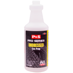 32 oz bottle of P&S Undressed Tire Prep that cleans tires and brightens raised white lettering and whitewalls.