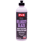16 oz bottle of P&S Velocity Glaze, a moist wax designed to enhance dark paint and hard-to-wax finishes.