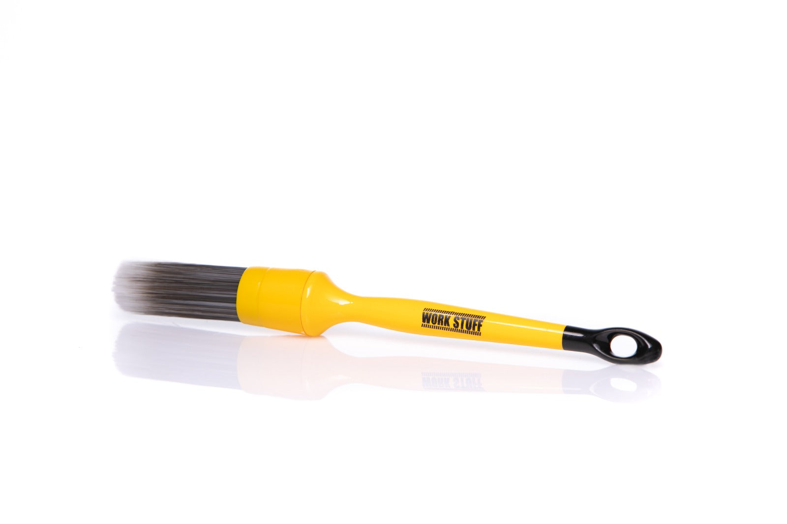 Work Stuff Detailing Brush Grey, 24mm size, ideal for leather detailing.