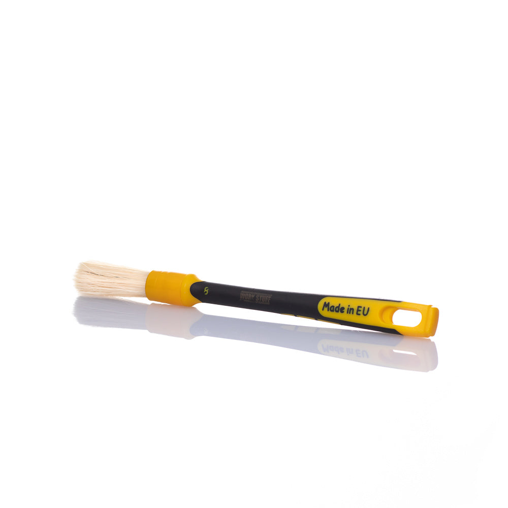 Work Stuff Detailing Brush Rubber Classic with flexible rubber handle for safely cleaning vents, trim, and crevices.