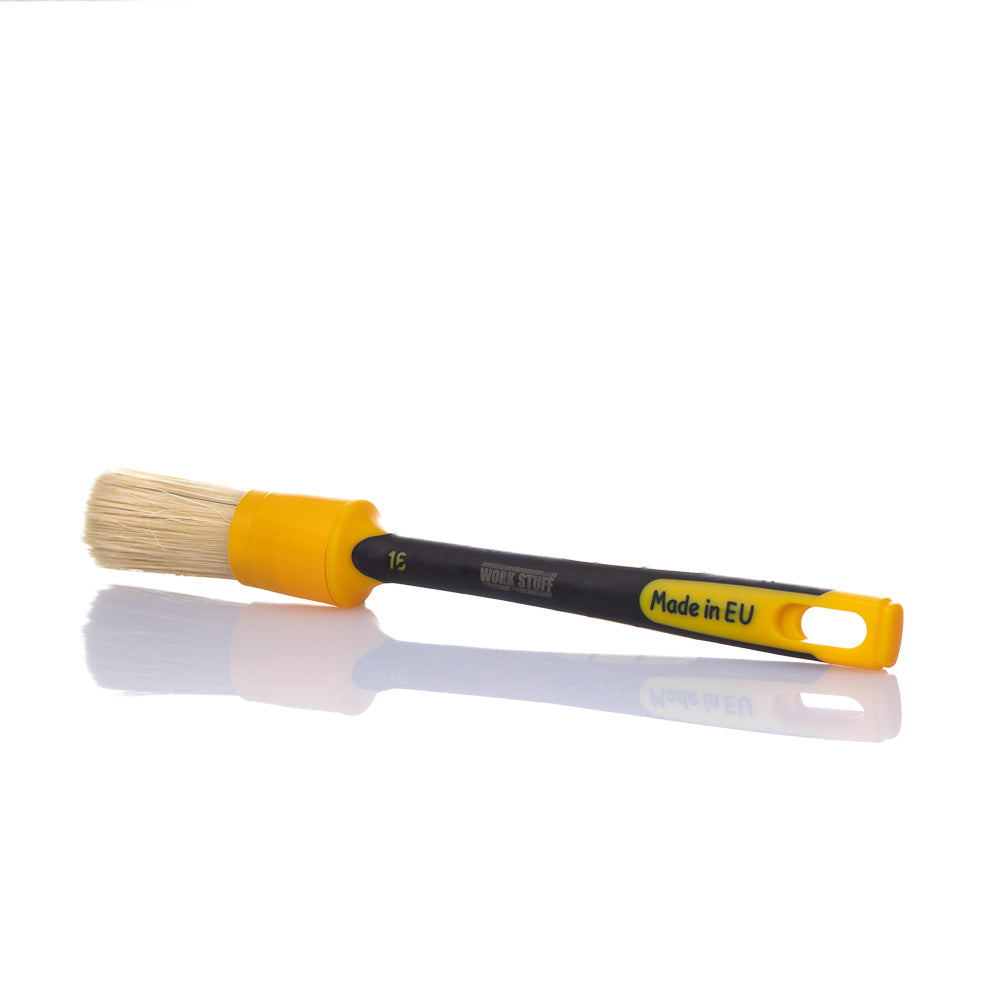 Work Stuff Detailing Brush Rubber Classic with flexible rubber handle for safely cleaning vents, trim, and crevices.