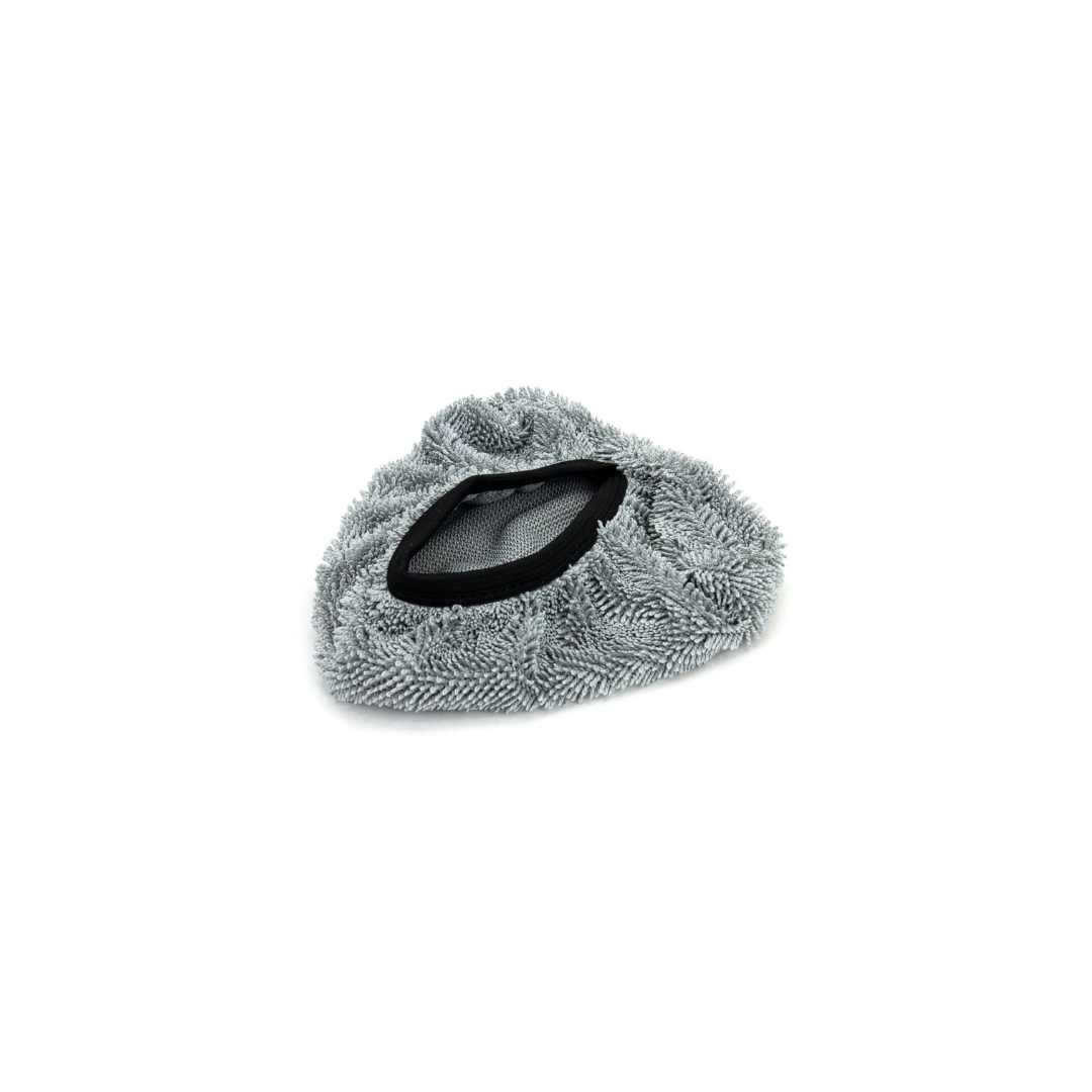 Autofiber [Steamer Cover] Triangle Head Microfiber Steamer Bonnet for steam cleaning edges, and tight interior areas.