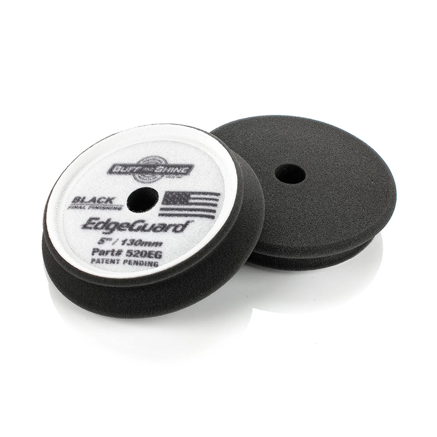 Buff and Shine EdgeGuard Foam Pad Black Finishing for 5-inch backing plates