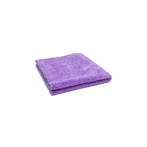 Purple single AutoFiber Detailer's Delight Heavyweight Microfiber Towel for quick detailer use and final wipe-downs.