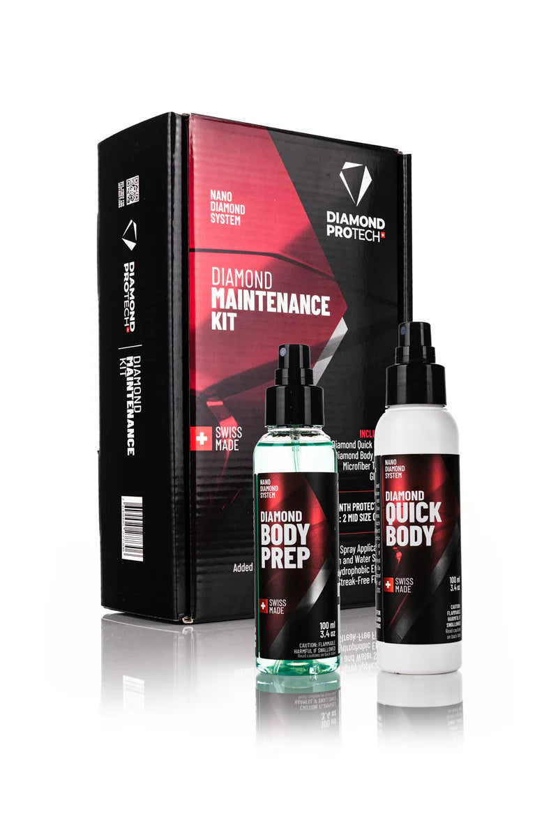 Diamond ProTech Diamond Maintenance Kit shown with included Diamond Body Prep and Diamond Quick Body.