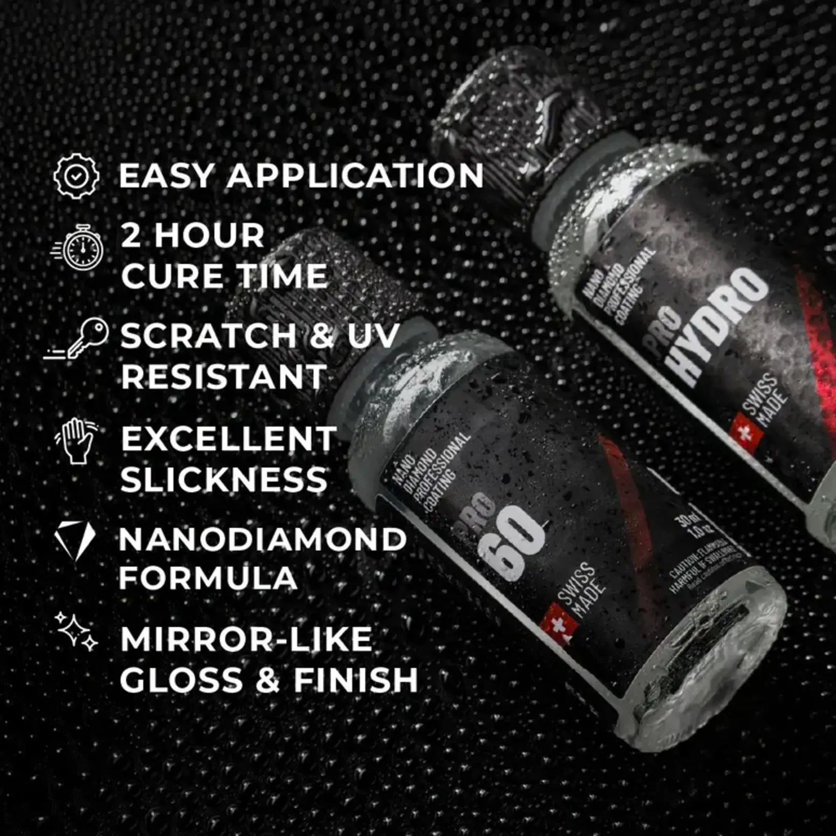 Detailed view of the Diamond ProTech PRO 60 Multiproduct Box, featuring excellent slickness along with UV and scratch resistance.