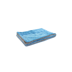 20x30" Blue/Gray Dreadnought Microfiber Car Drying Towel with high absorbency and soft, lint-free finish.