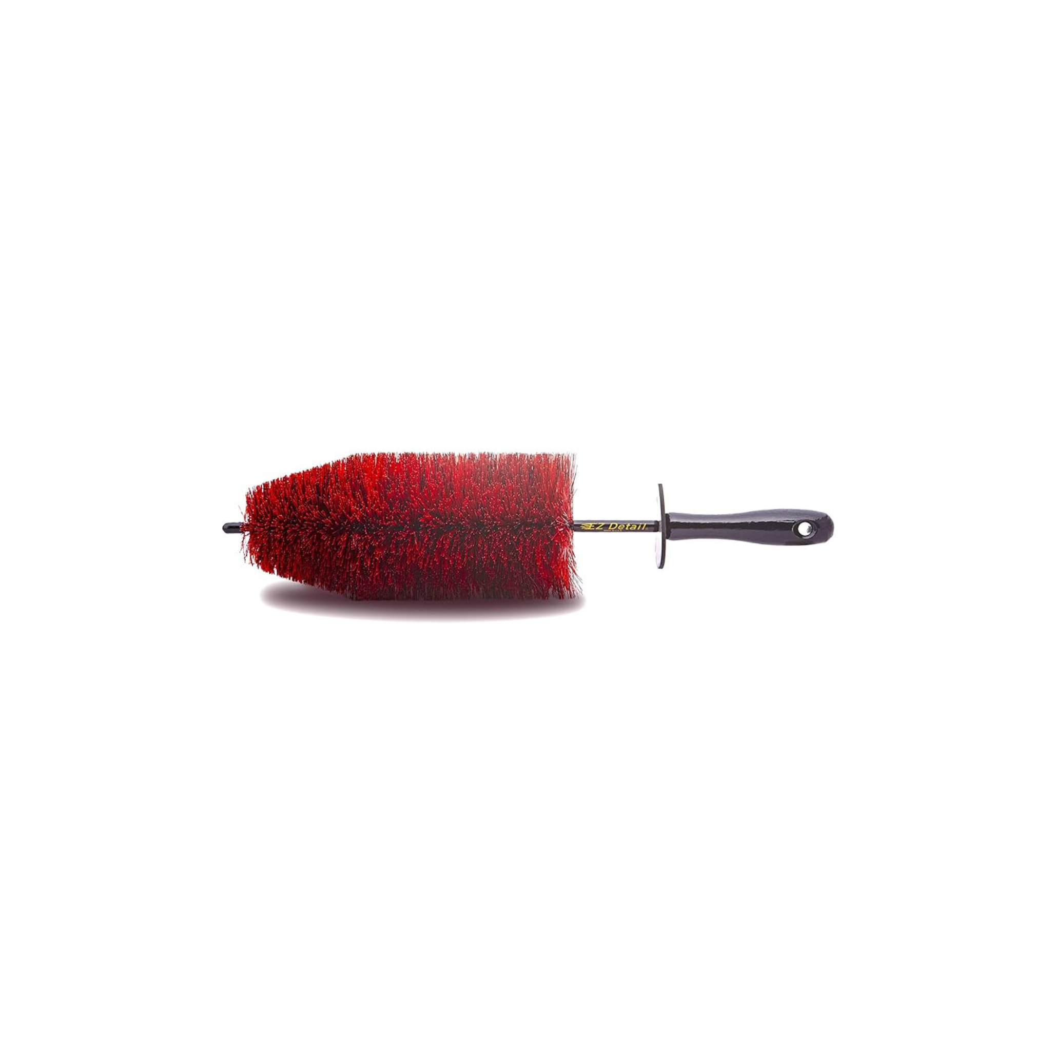 EZ Detail Big EZ Detail Brush, designed for effective cleaning of wheels and engine bays, shown in red.