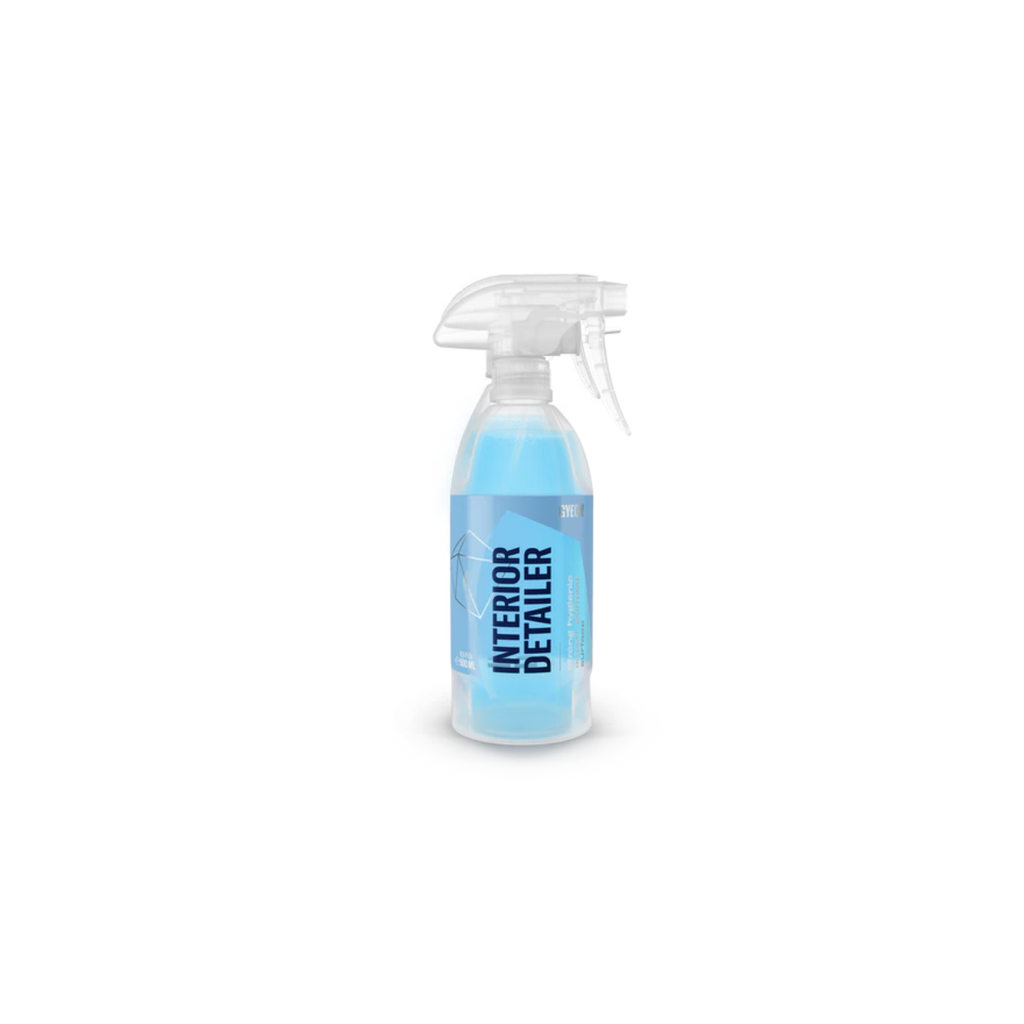 500mL bottle of GYEON Q²M Interior Detailer for cleaning and protecting all car interior surfaces with a matte finish.
