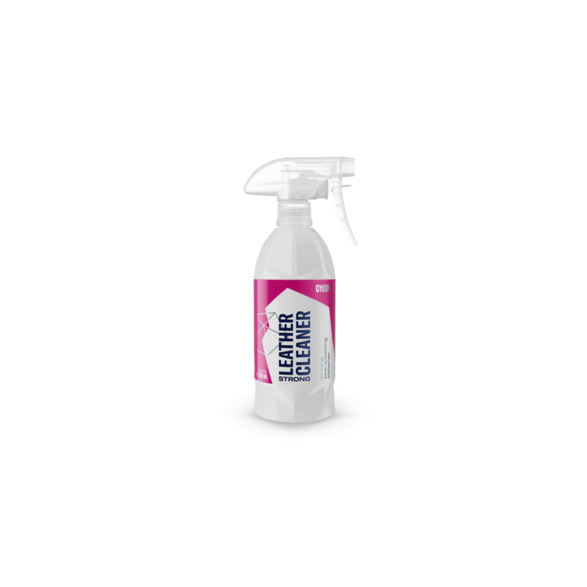 GYEON Q²M Leather Cleaner Strong removes heavy dirt and oils from leather, preparing them for conditioning or coating.