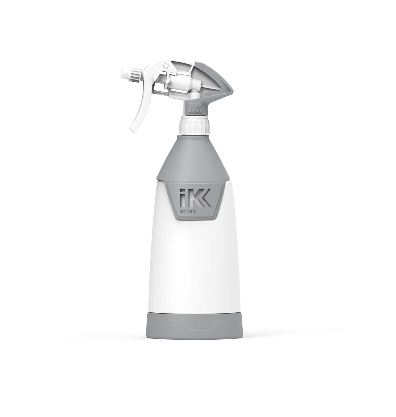 IK HC TR 1 trigger sprayer for auto detailing, made for applying solvents and chemicals on small vehicle surfaces.