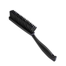 Koch-Chemie Upholstery Brush with firm bristles and ergonomic handle for cleaning fabric seats and carpets.