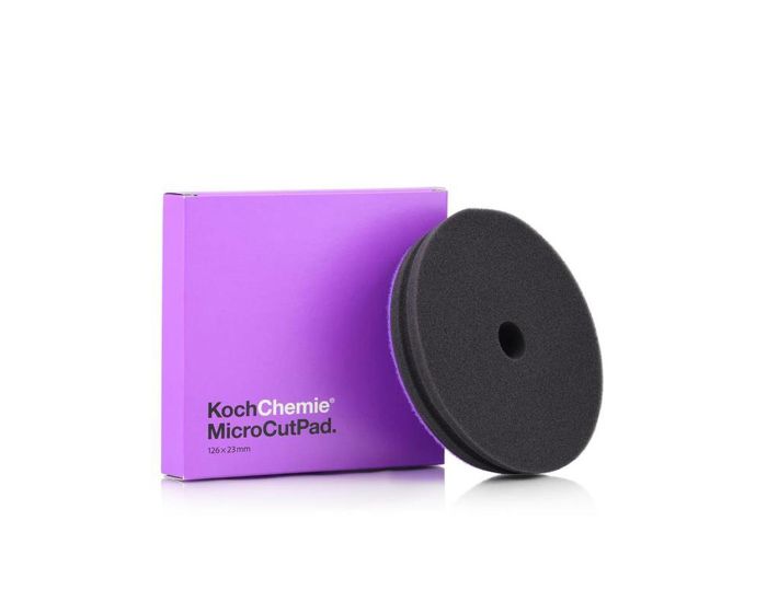 5-inch Koch-Chemie Micro Cut Pad, fine abrasive sponge designed to remove light scratches and holograms with great control.