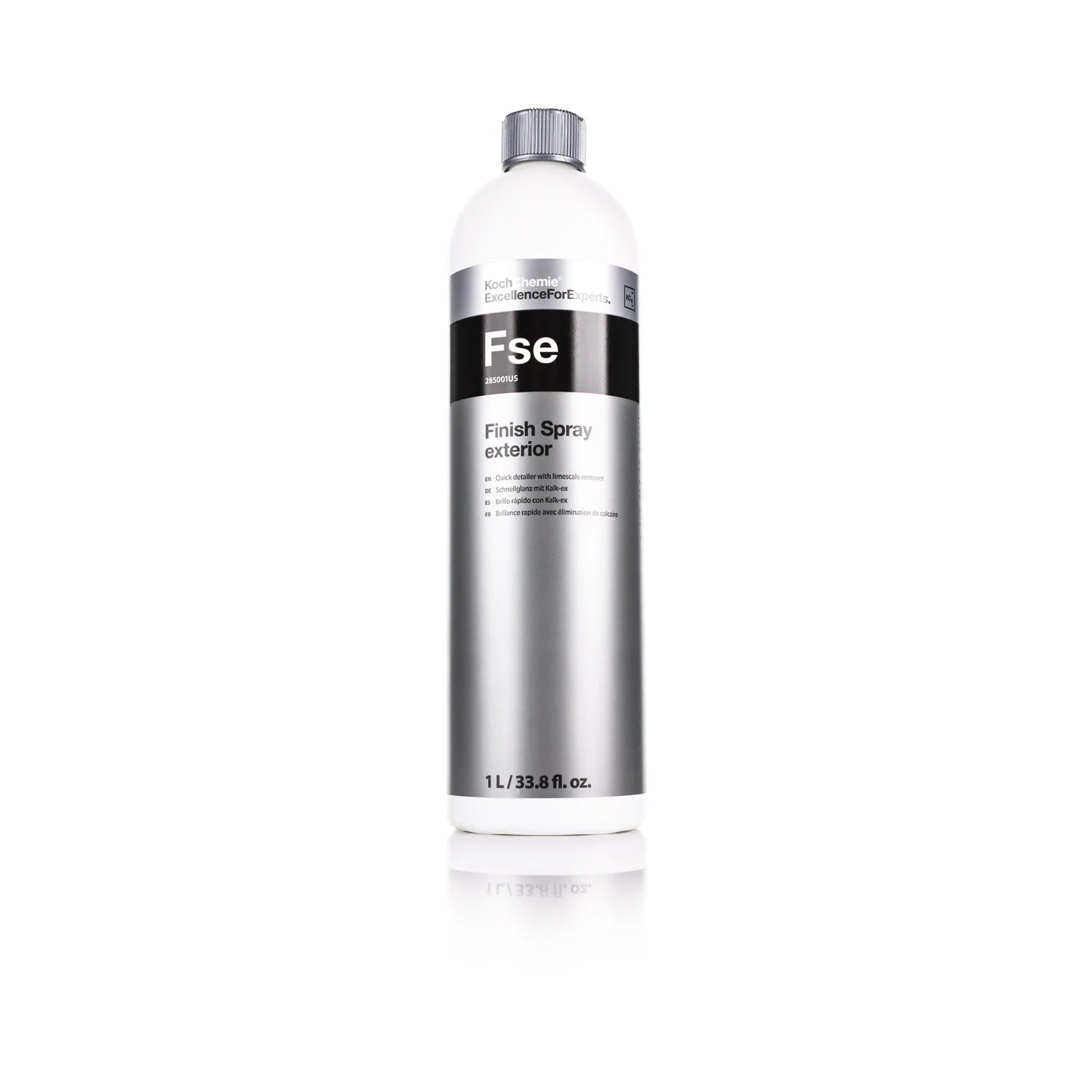 1L Koch-Chemie Finish Spray exterior for cleaning, shining, and protecting paint, glass, and plastic with streak-free finish.