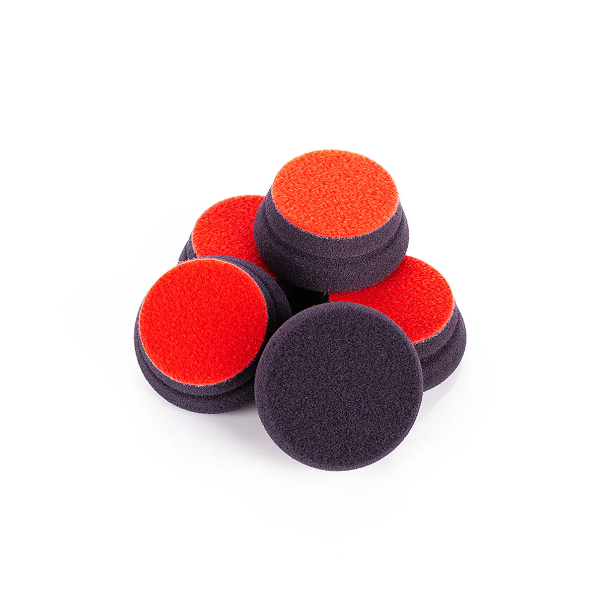 2-inch Koch-Chemie Heavy Cut Pad, high-abrasion foam designed to remove deep scratches and heavy paint defects effectively.