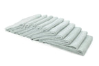 Autofiber Korean Pearl Edgeless Detailing Towels, 10-pack, 450GSM, tight pearl weave for polishing, coating, and cleaning.
