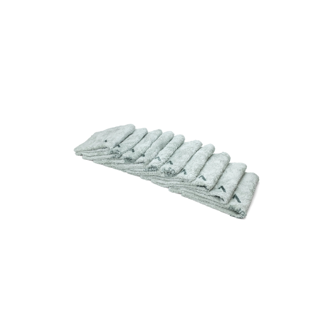 Autofiber Korean Quadrant Wipe Plush Microfiber Coating Towel with numbered quadrant design for precise coating and buffing.