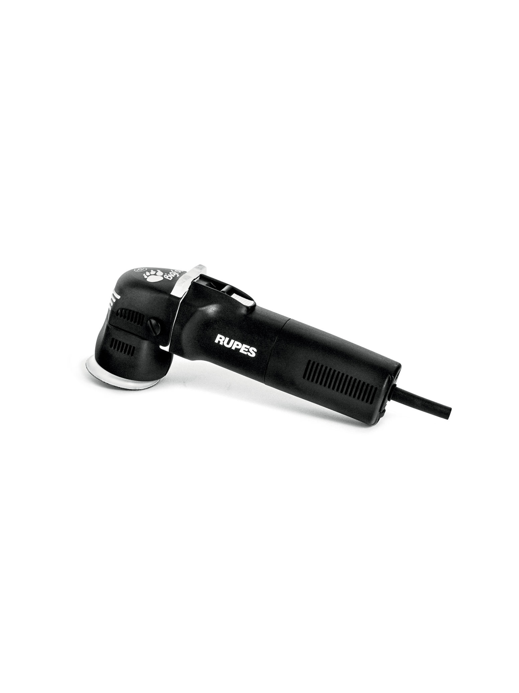 RUPES Bigfoot Mini LHR75E shown as the base tool with a 12mm orbit suitable for polishing difficult areas.