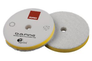 RUPES D-A FINE Microfiber Polishing Pad for 6-inch backing plates.