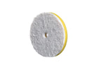 Close-up of RUPES D-A FINE Microfiber Polishing Pad showing the specialized microfiber material for moderate defect removal.