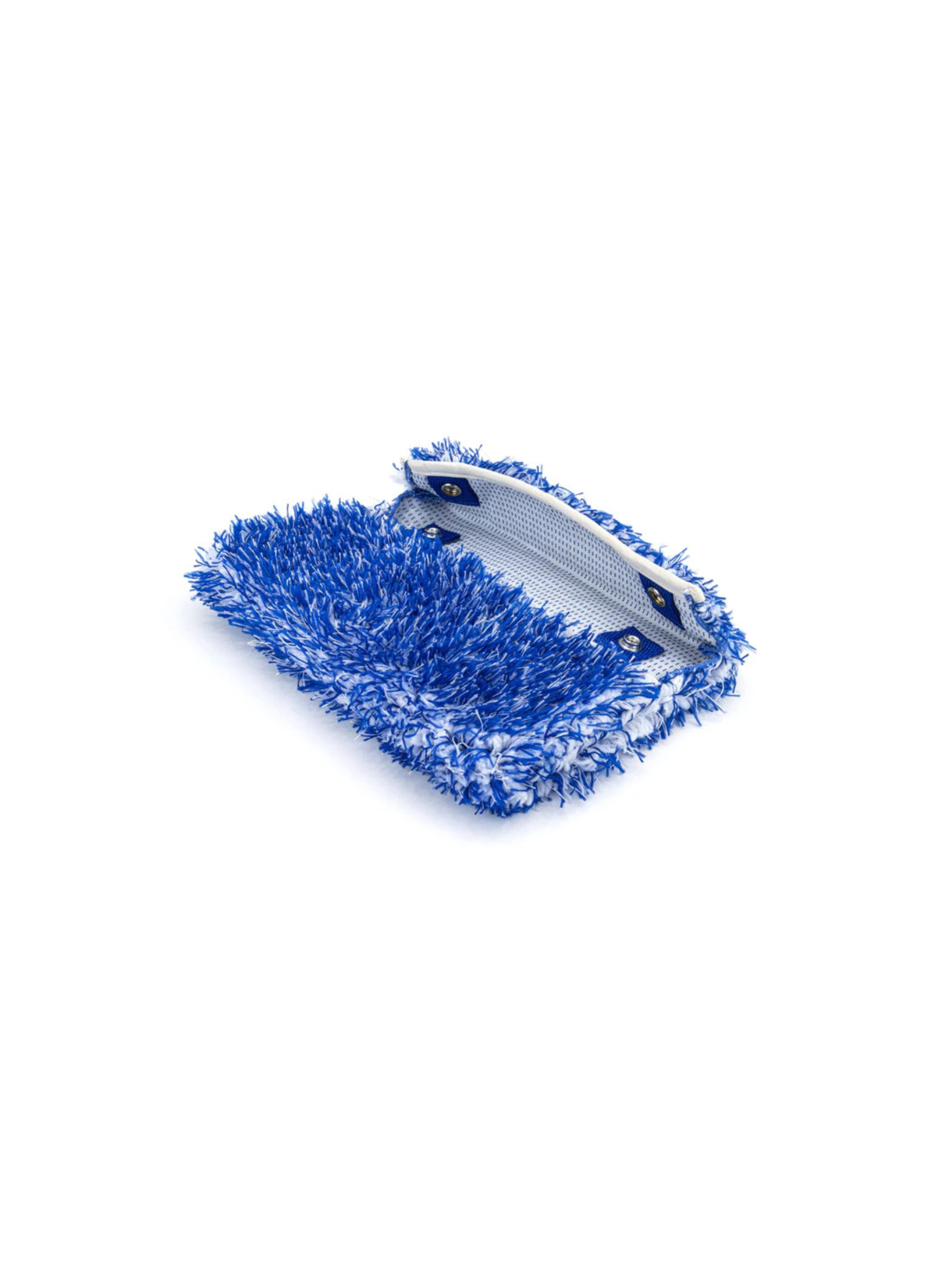 Blue Autofiber [Mitt on a Stick] Refill Microfiber Cover Wash Monster, plush and absorbent for extended reach car washing.