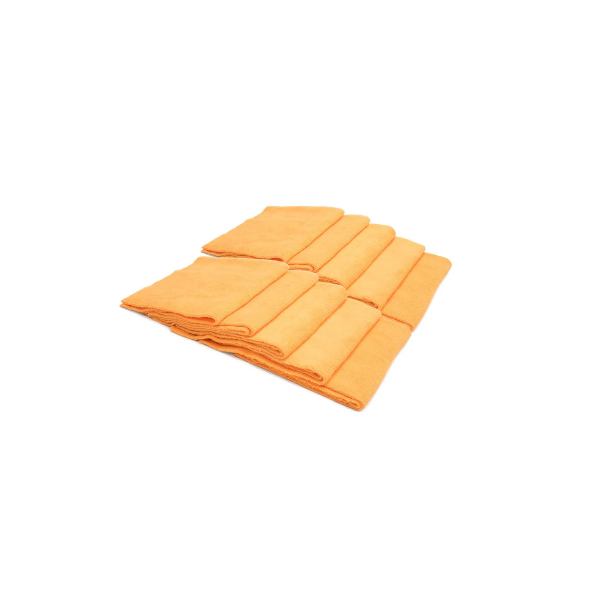 Orange Autofiber Mr. Everything Premium Paintwork Towels, 10-pack, premium microfiber for cleaning, polishing, and drying.
