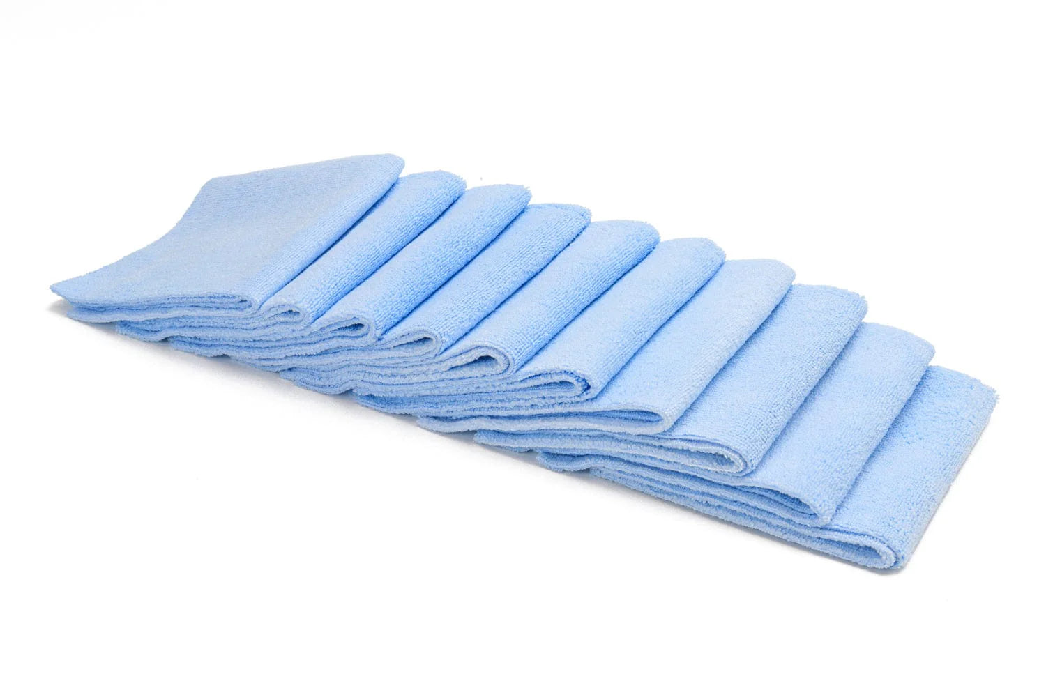 Autofiber Mr. Everything Jr. Premium Paintwork Towel, blue 10-pack, for easier coating leveling and compound removal.