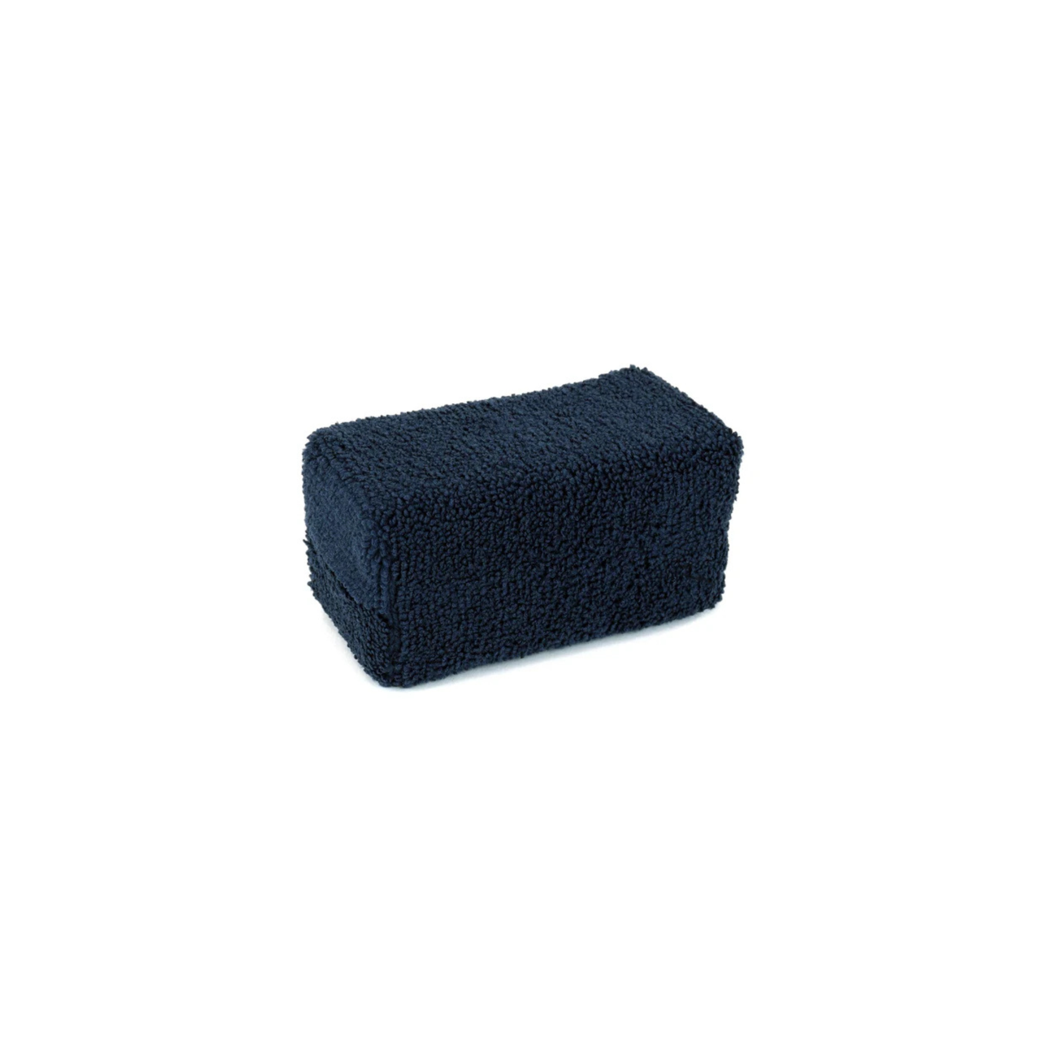 Autofiber Block Sponge Narrow Microfiber Terry Sponge Applicator for precise cleaning, coating, or dressing application.