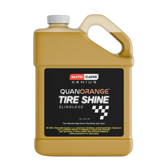 Auto Care Genius Quan Orange Tire Shine Slingless