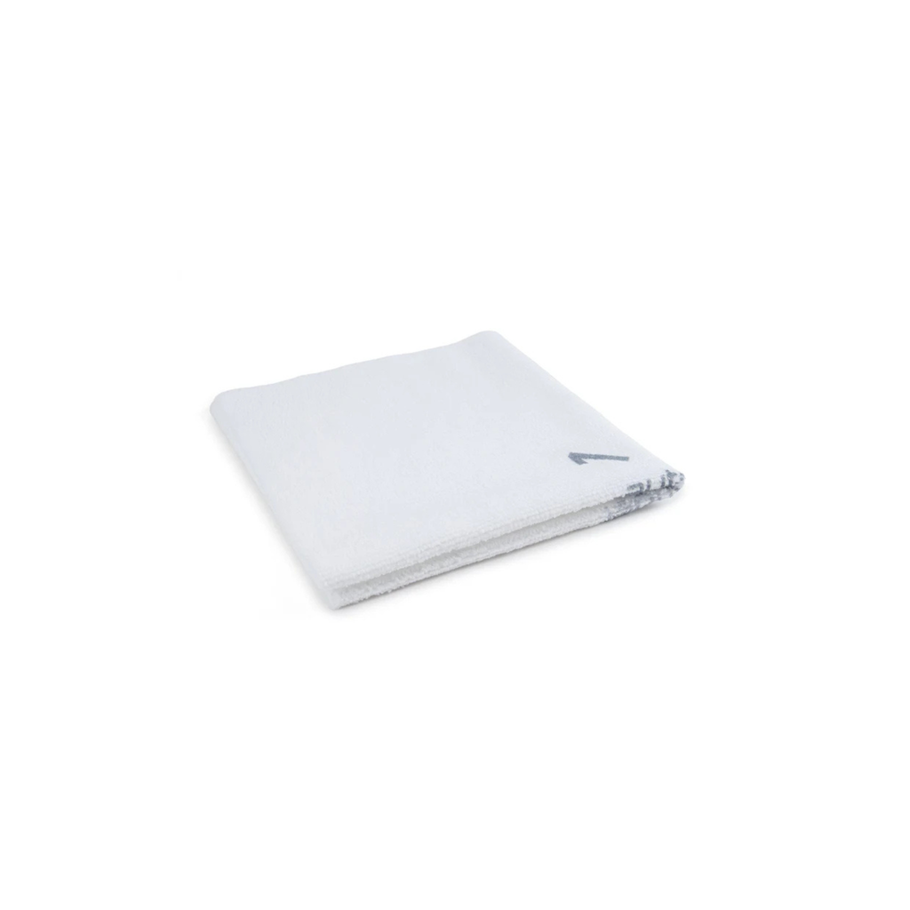 White Autofiber Quadrant Wipe Microfiber Leveling Towel, with numbered quadrants for coating application and leveling.
