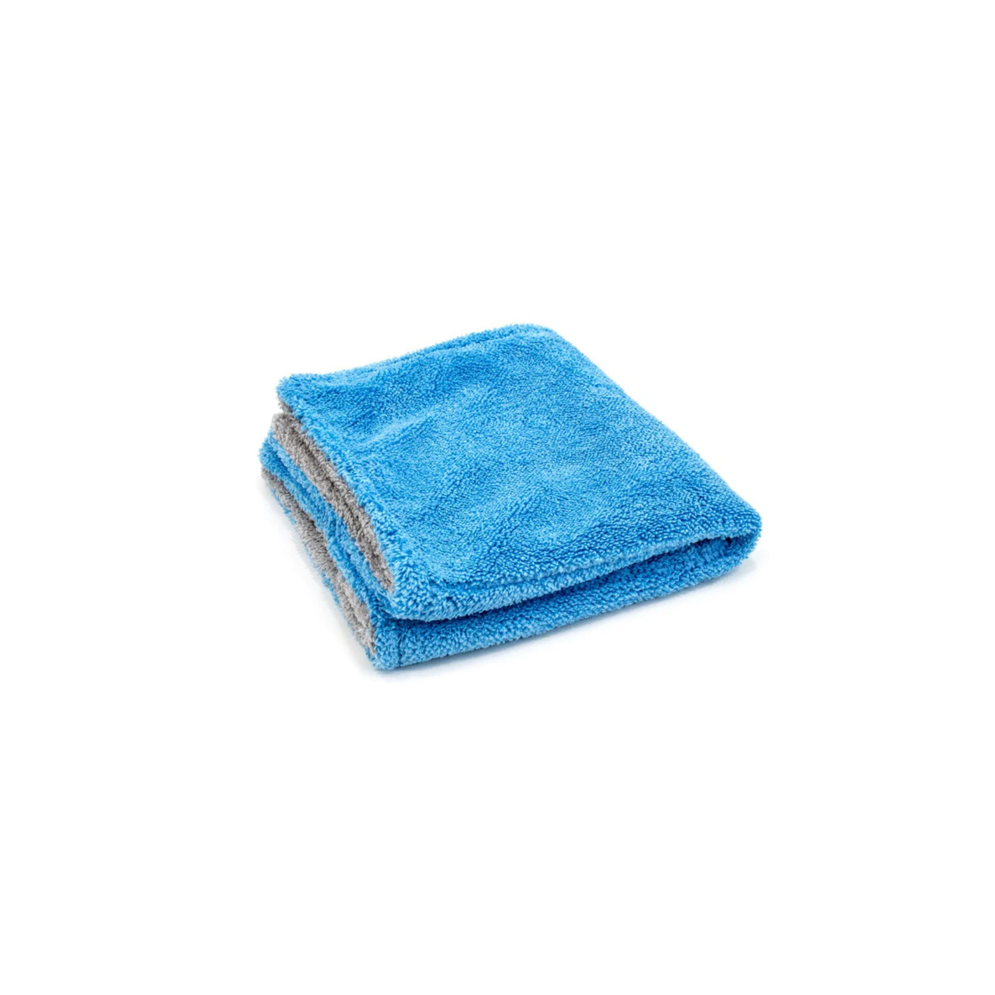 Blue Autofiber Royal Plush Detailing Towel, 700GSM double pile microfiber for ultra-soft buffing and drying.