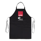 Rupes BigFoot apron with adjustable tie strings, large front pocket, and red logo for secure, functional detailing wear.
