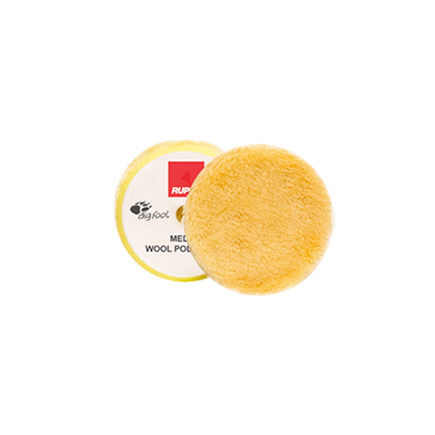 RUPES D-A MEDIUM Wool Polishing Pad for 2-inch backing plates.