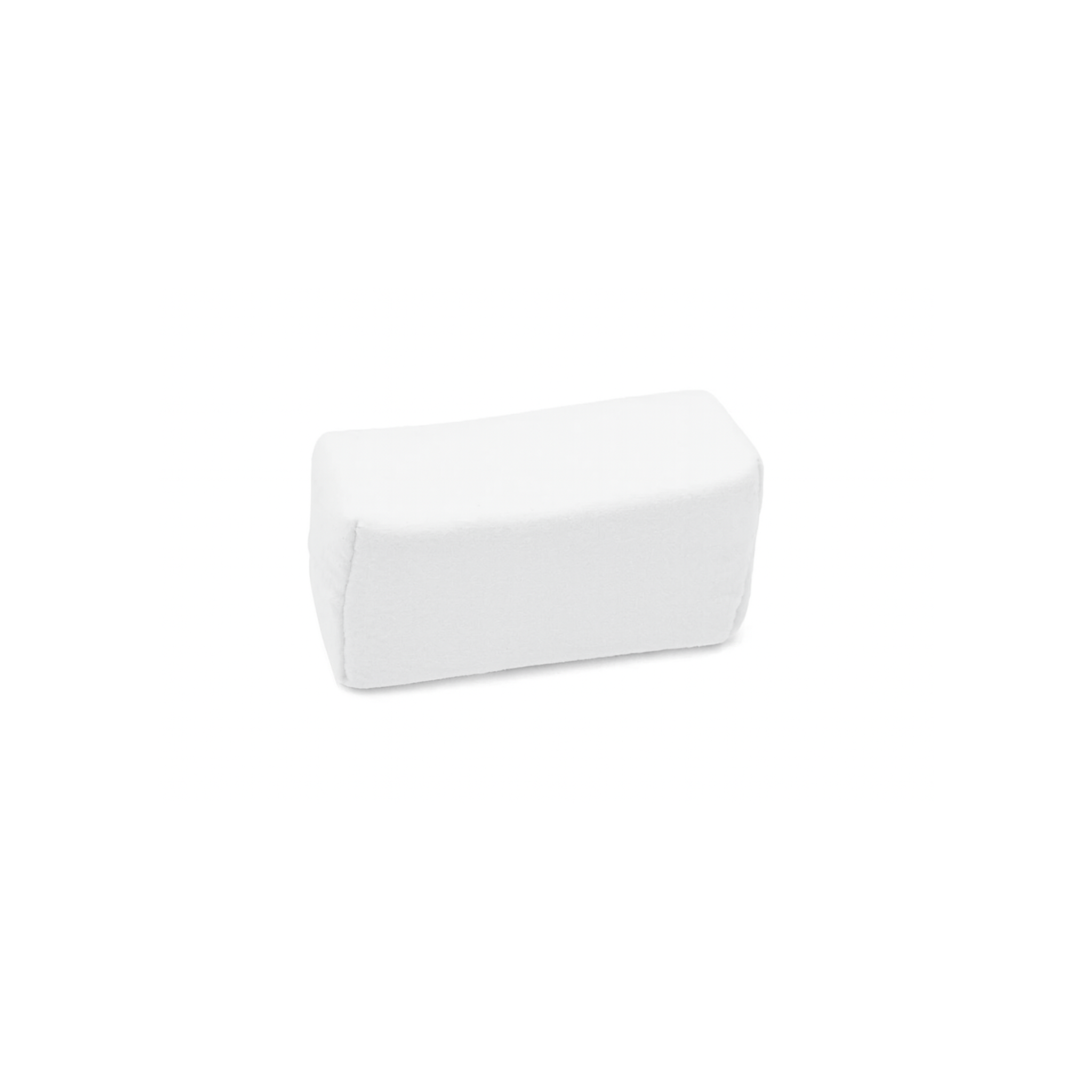 Autofiber Saver Applicator White with soft foam pad for car detailing and ceramic coating application.