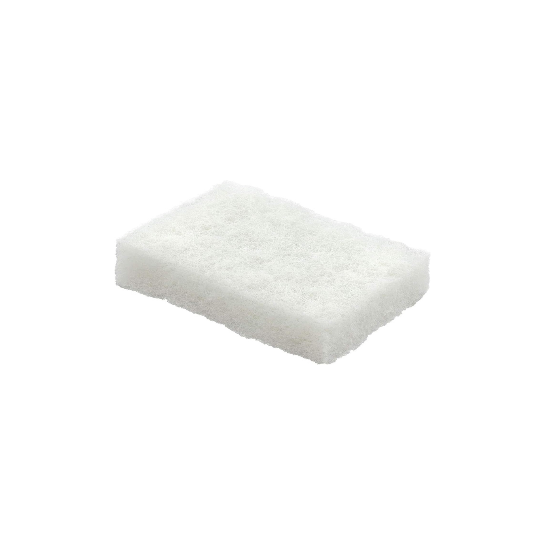 White 3.5" x 5" Fine Scouring Pads