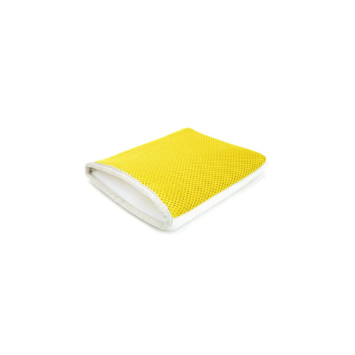 AutoFiber Scrub Ninja Interior Scrubbing Mitt for deep cleaning leather, vinyl, and plastic surfaces with scrubby texture.