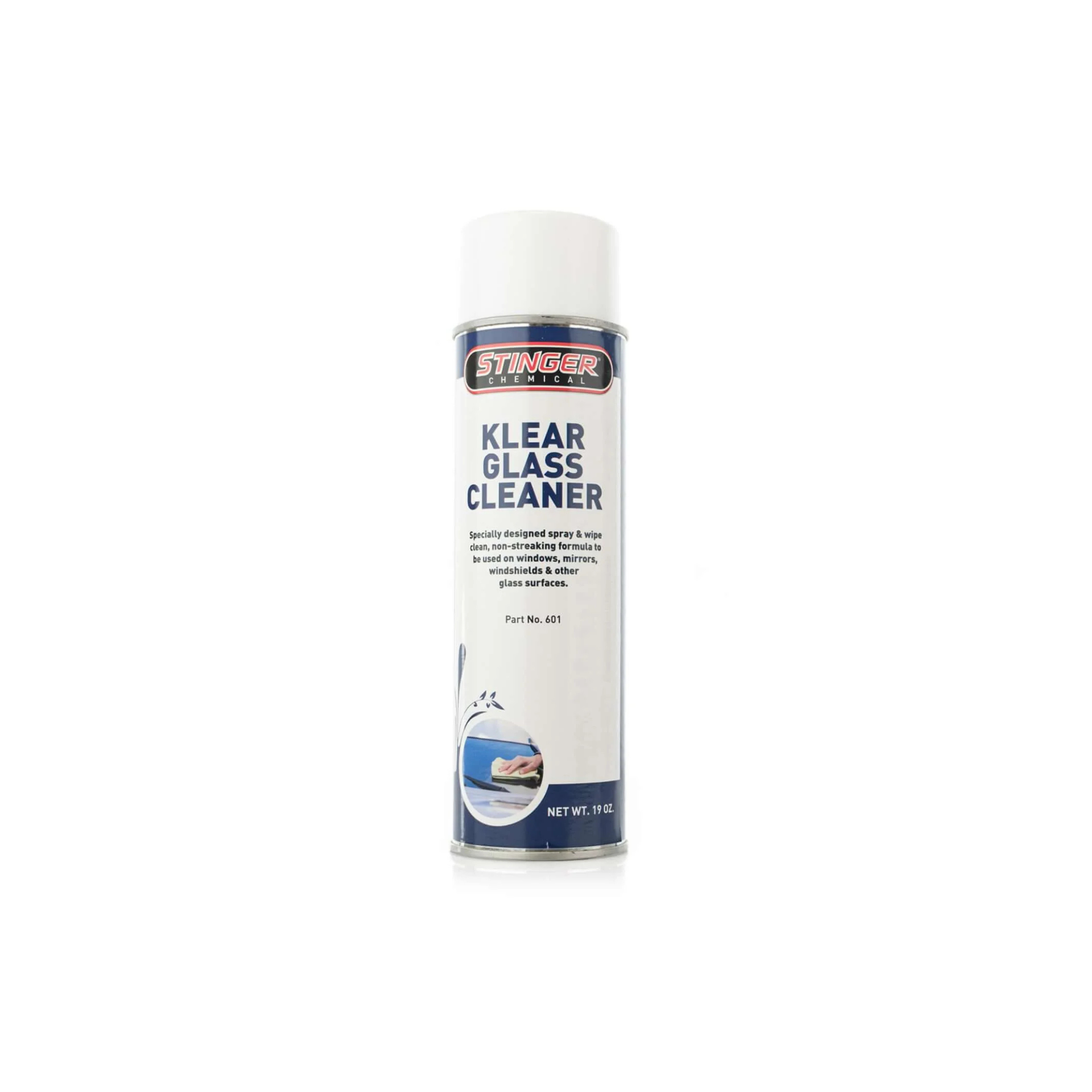STINGER 601 KLEAR GLASS CLEANER, streak-free spray for windows, mirrors, windshields, and other glass surfaces.