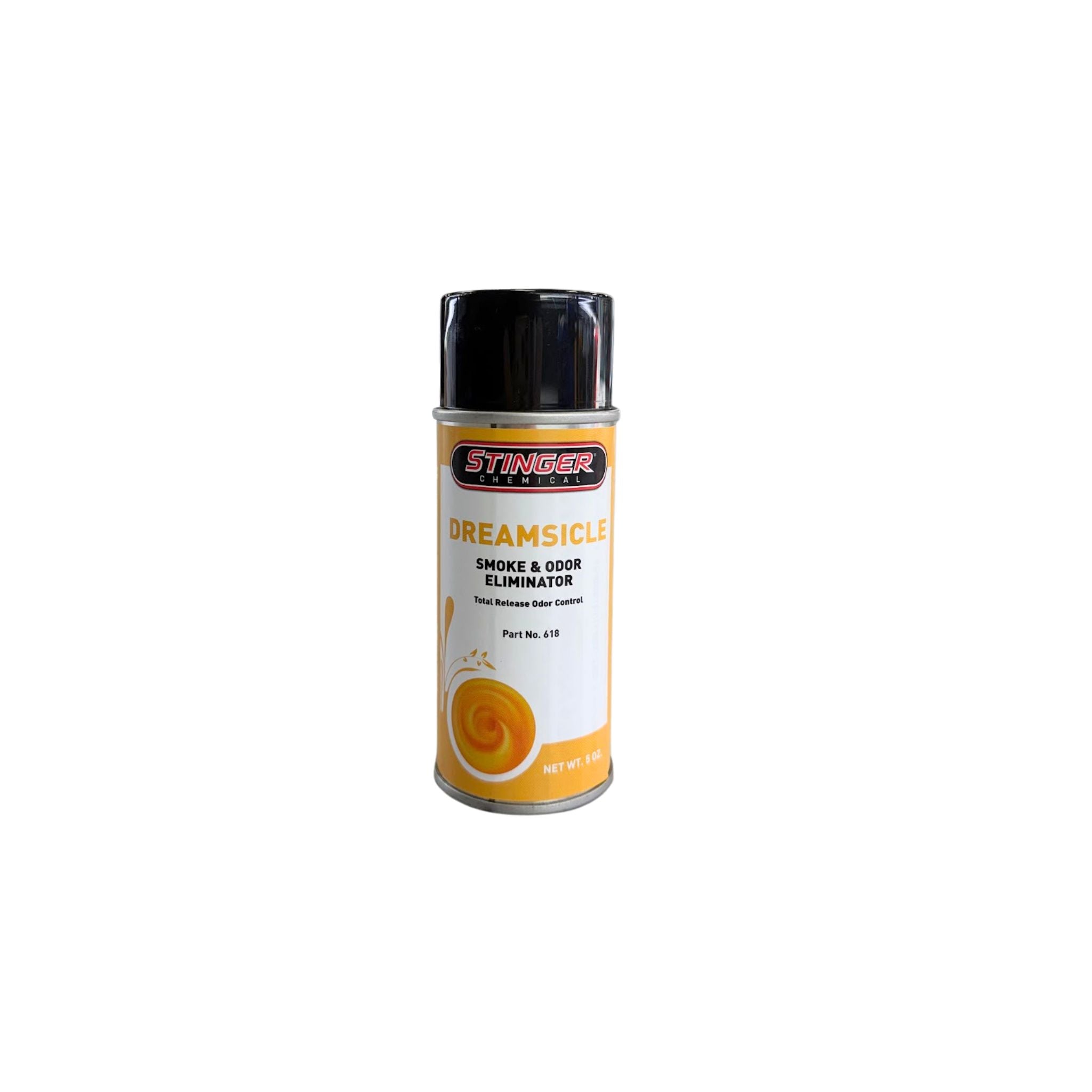Stinger Chemical 5oz Odor Bomb in Dreamsicle scent for effective odor removal.
