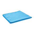 The Rag Company Diamond Glass Towel in blue for streak-free cleaning of glass, mirrors, and clear surfaces.
