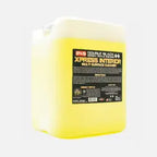 Five-gallon jug of P&S Xpress Interior Cleaner that leaves surfaces feeling clean and free of any residue.