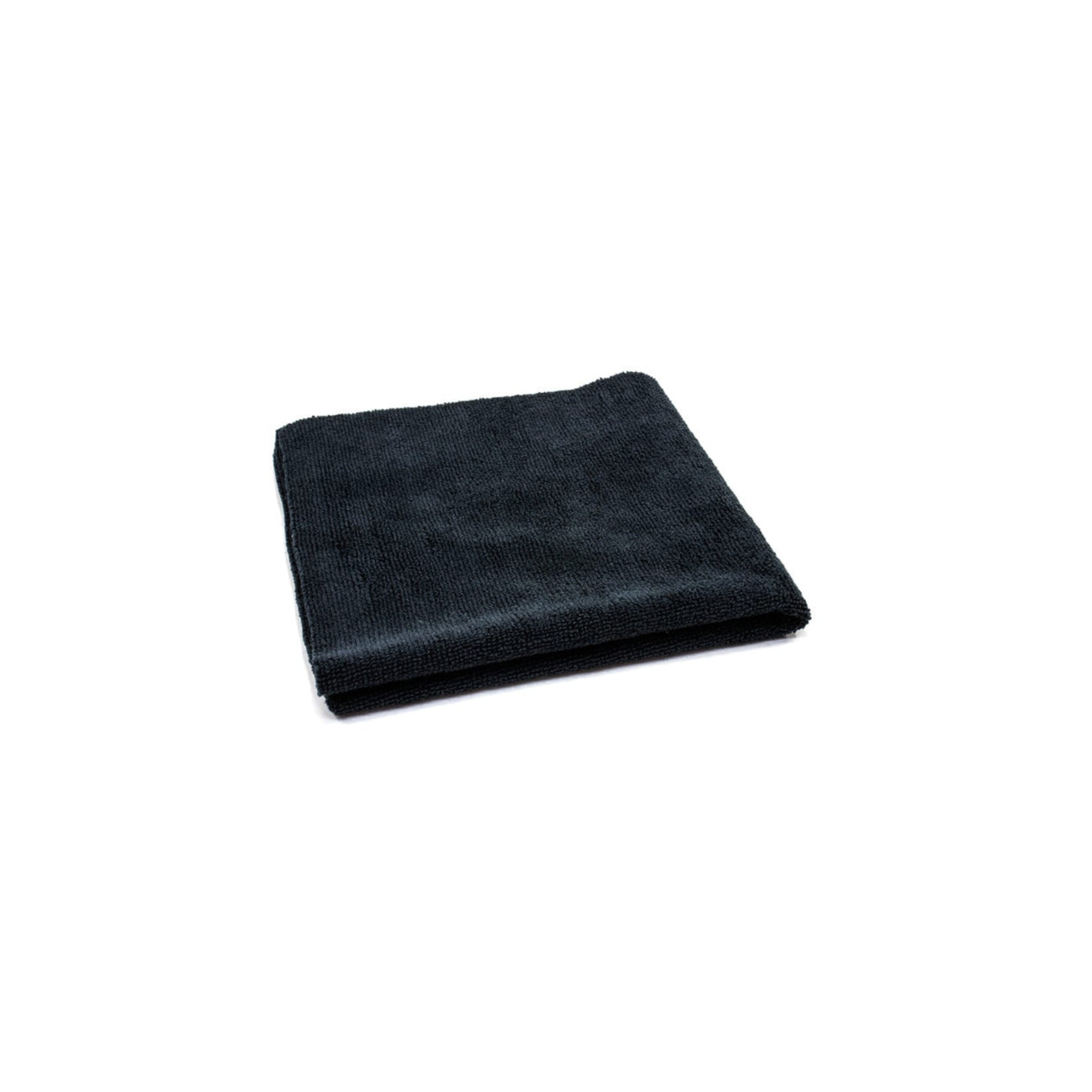 Black single Autofiber [Utility 300] All-Purpose Edgeless Microfiber Towel, 300GSM for all-purpose cleaning.