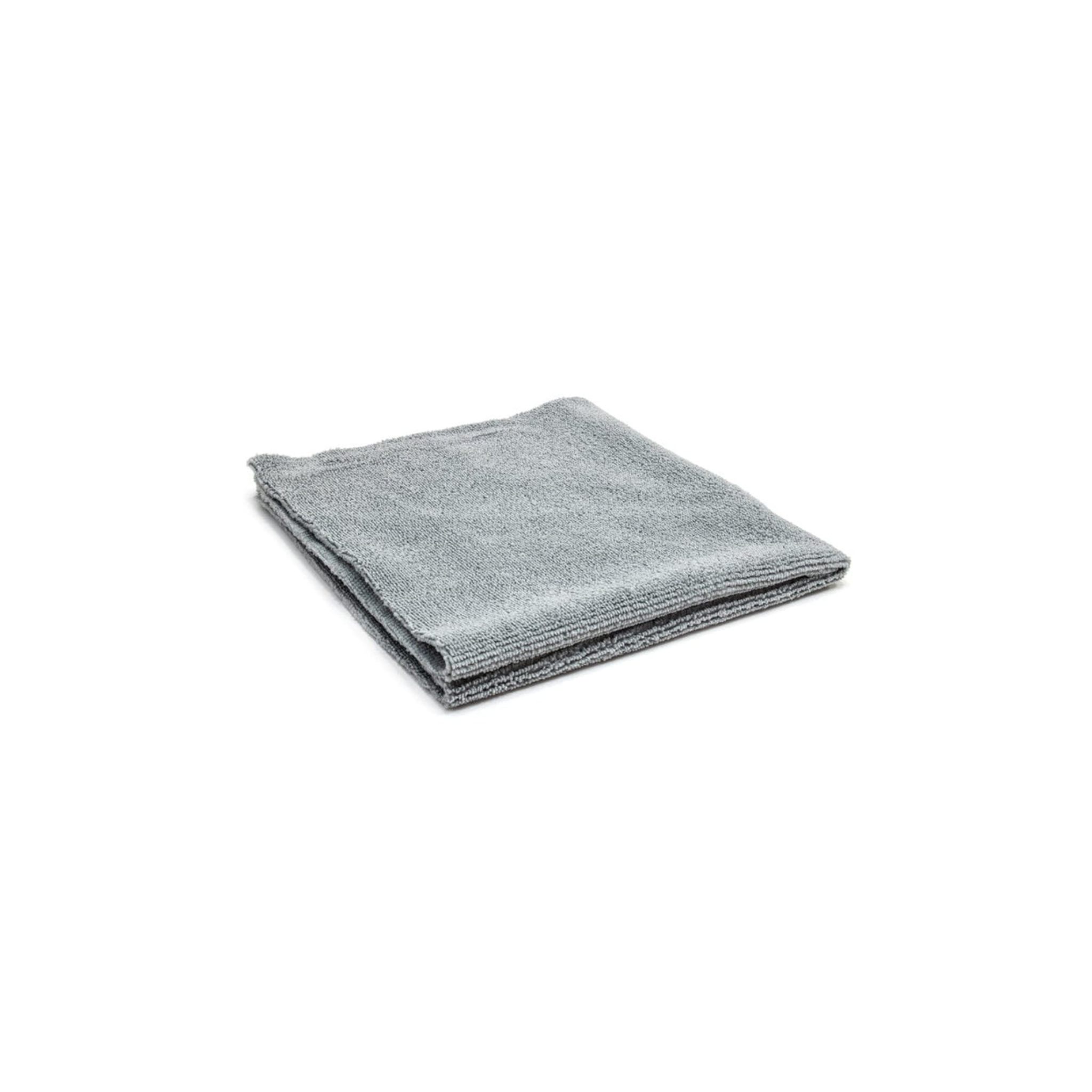 Gray single Autofiber [Utility 300] All-Purpose Edgeless Microfiber Towel, 300GSM for all-purpose cleaning.
